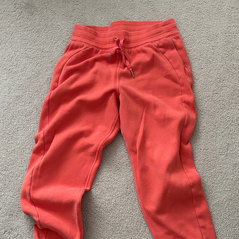 Lululemon Sweatpants Orange